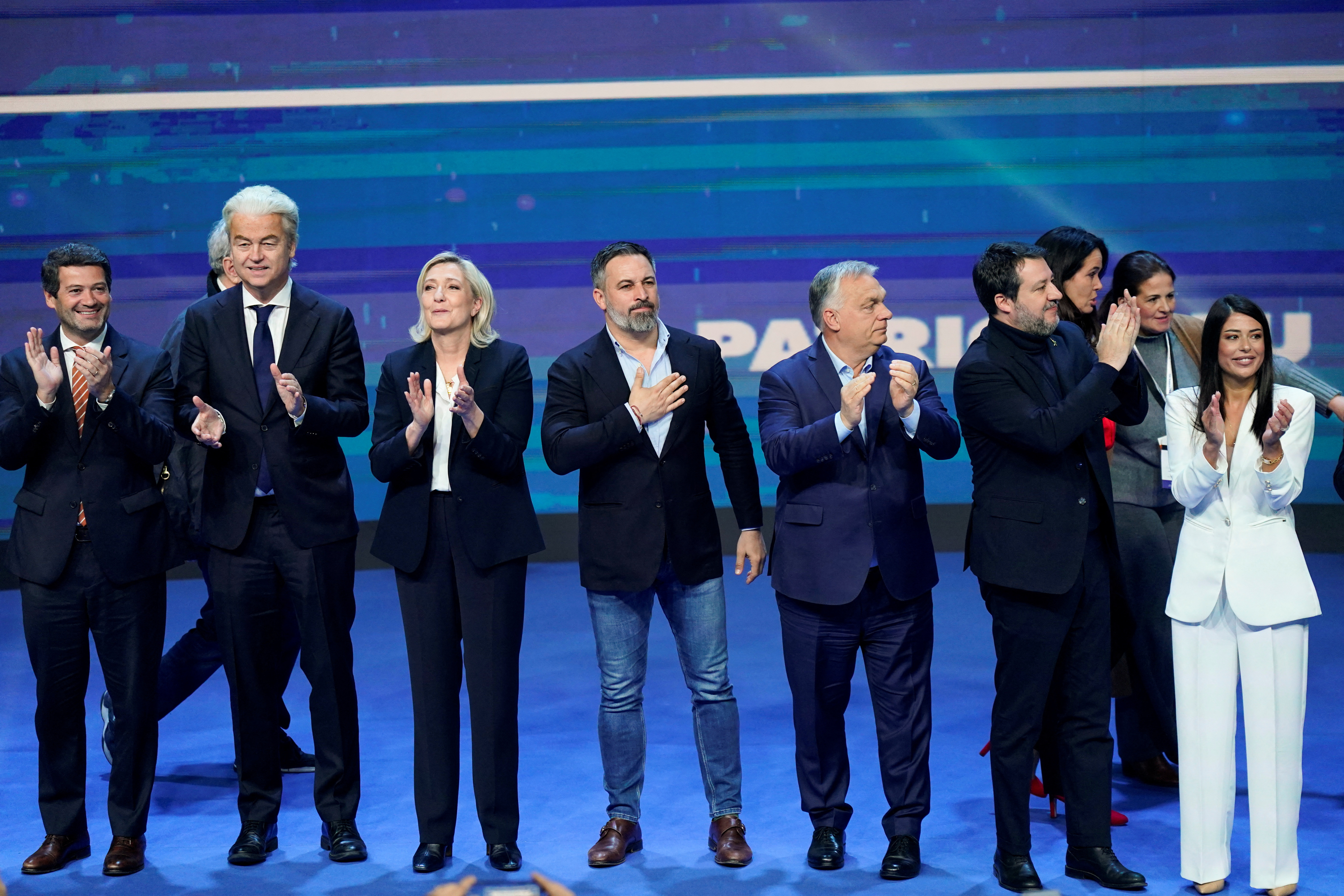 Spanish far-right party VOX holds rally with other European far-right leaders