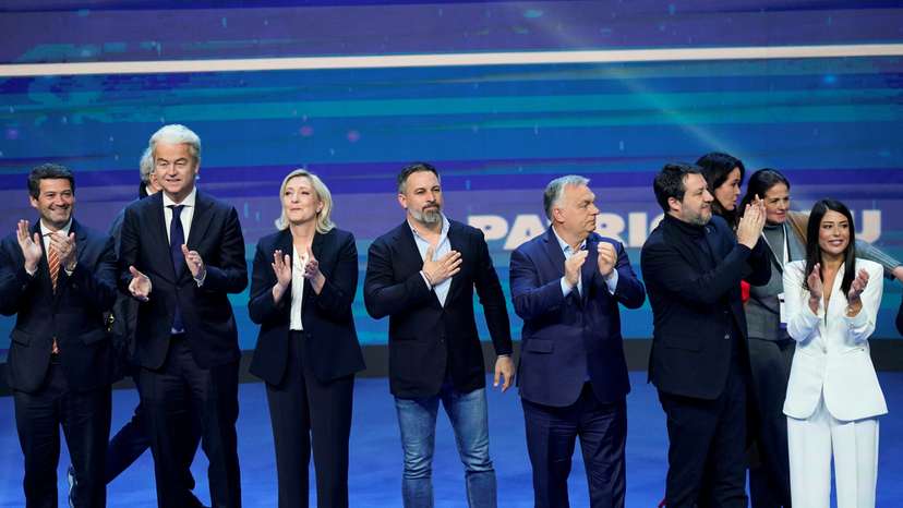 Spanish far-right party VOX holds rally with other European far-right leaders