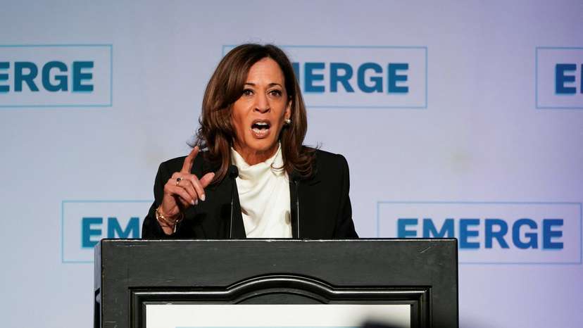 Former U.S. Vice President Kamala Harris attends gala in San Francisco