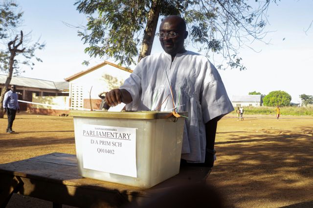 Ghana holds presidential and Parliamentary election
