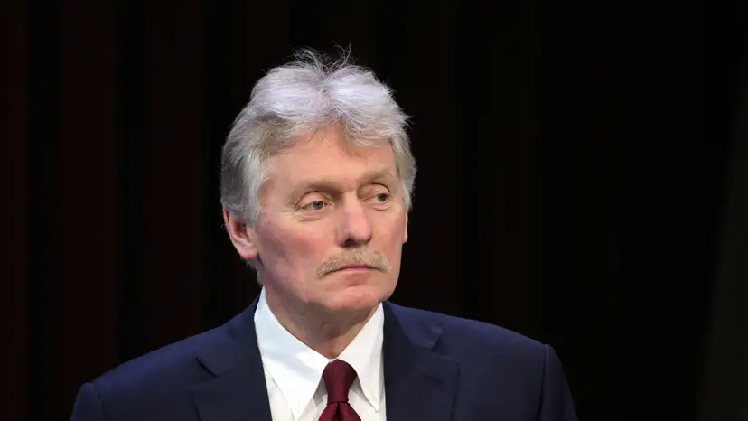 Kremlin spokesman Peskov attends Russian President Putin's annual press conference