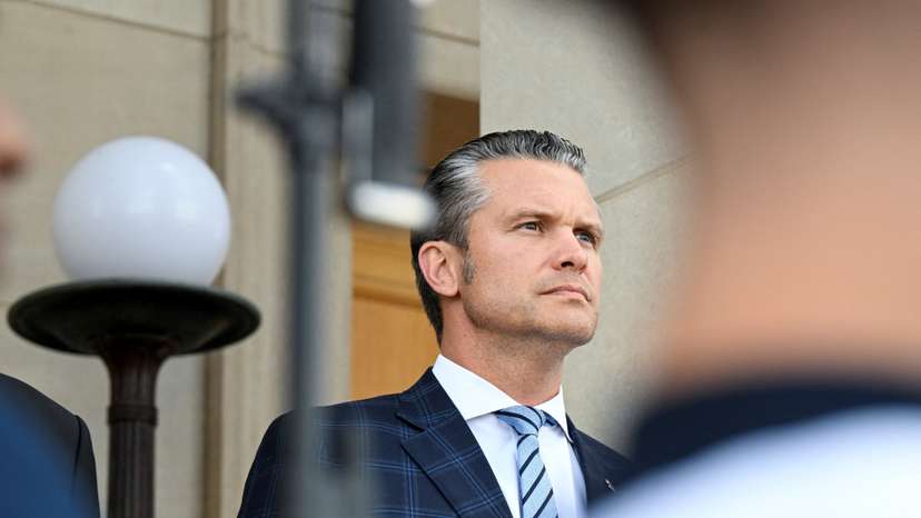 Defense Secretary Pete Hegseth meets with Singapore's Defence Minister