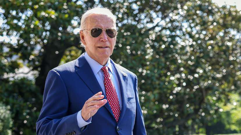 U.S. President Joe Biden departs on travel to Wilmington, Delaware in Washington
