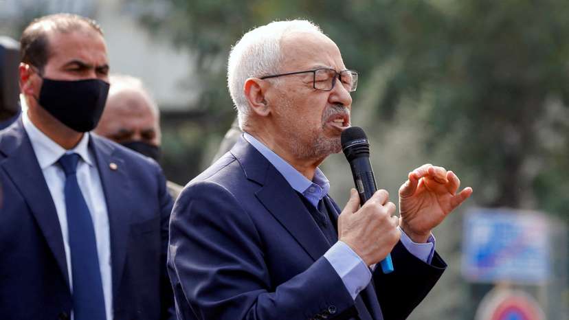 FILE PHOTO: Tunisian Islamist party rally in capital