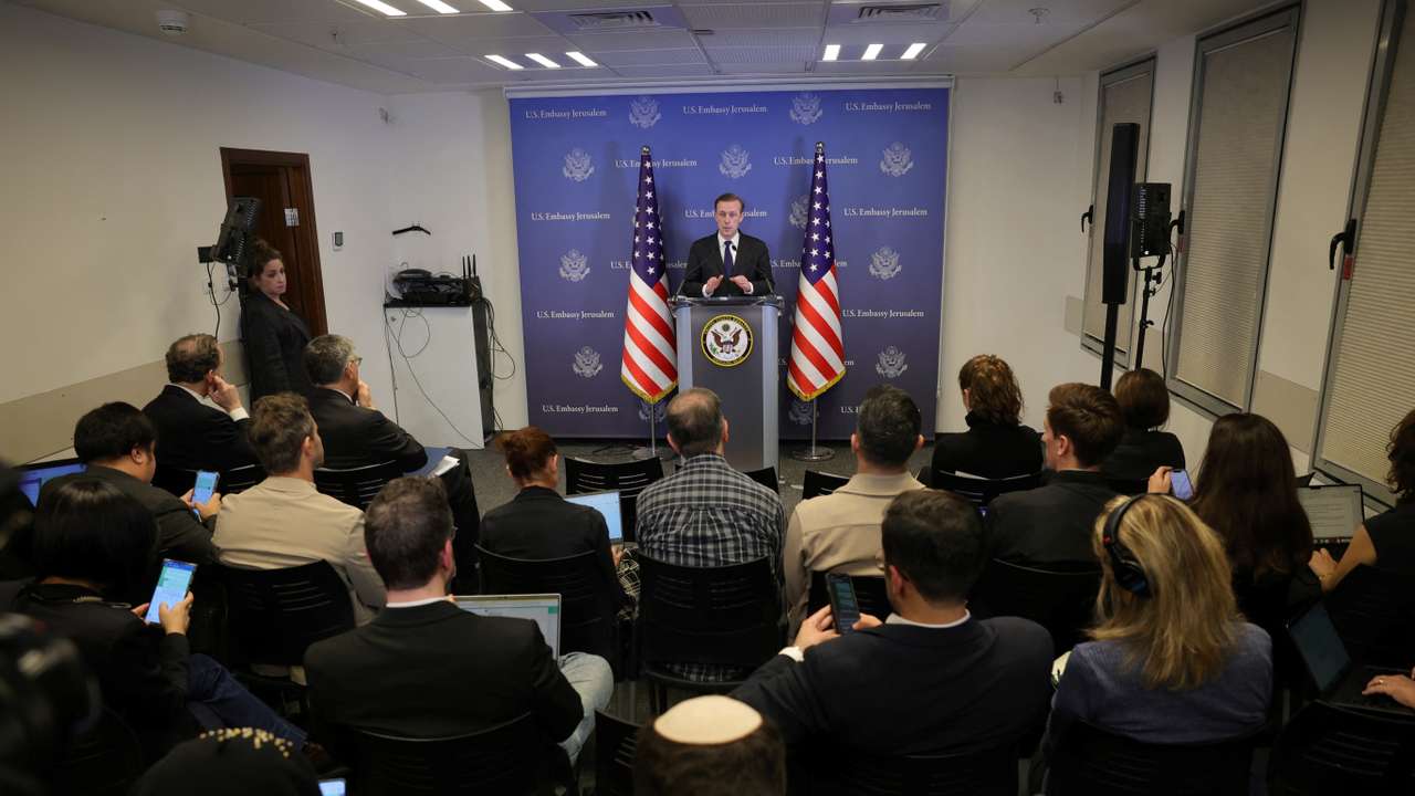 U.S. National Security Advisor Jake Sullivan in Israel