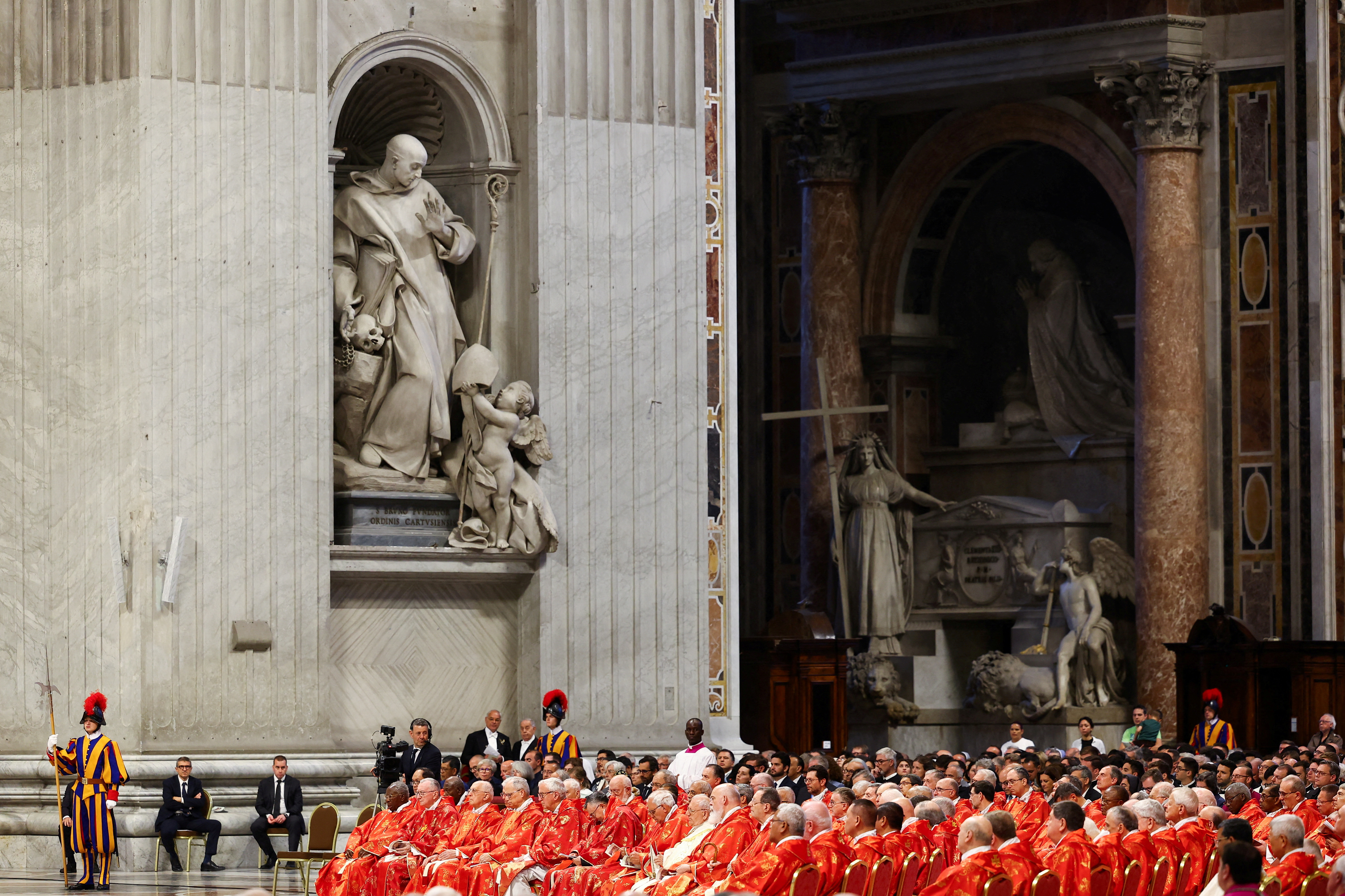 Conclave to elect the new pope, at the Vatican