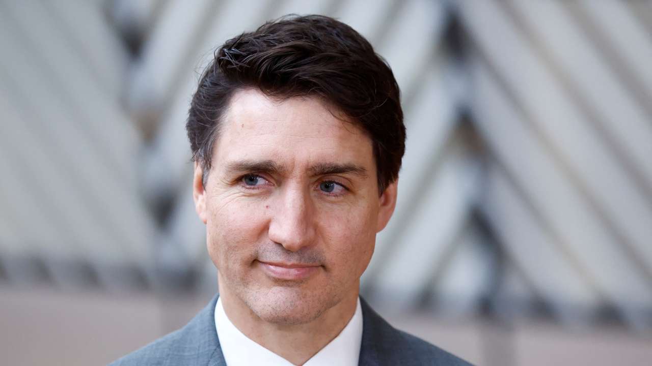 Canadian PM Trudeau meets EU's von der Leyen and Costa in Brussels