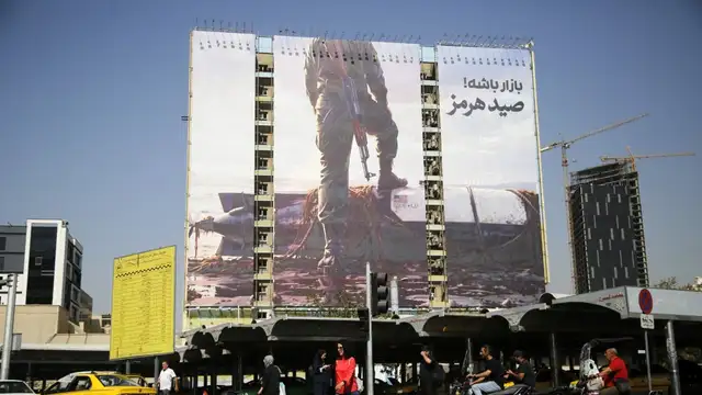 Instalação da Guarda Revolucionária do Irã em Teerã. Foto de Fatemeh Bahrami / Anadolu via AFP