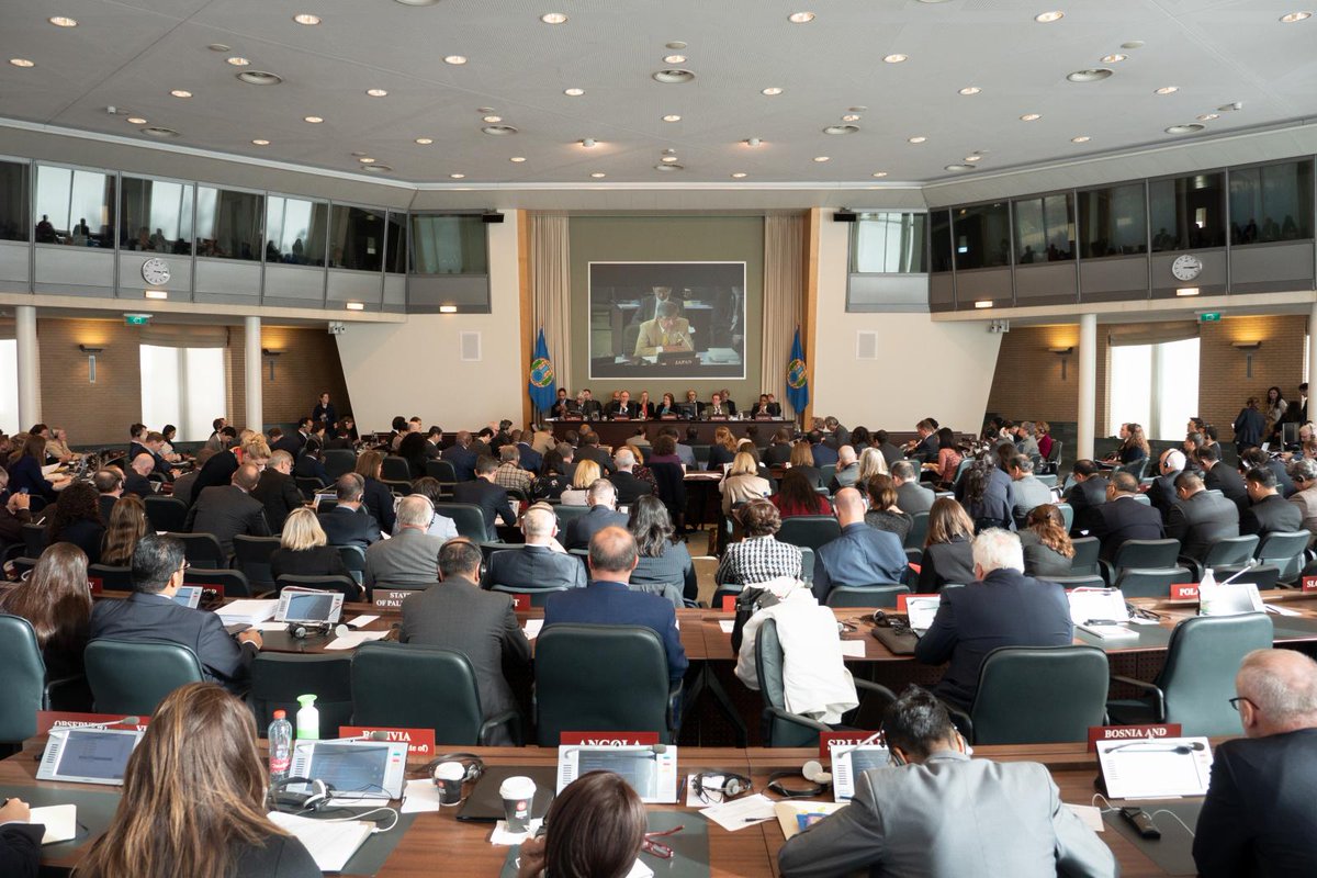 The OPCW Executive Council  session comprising of 41 Member States