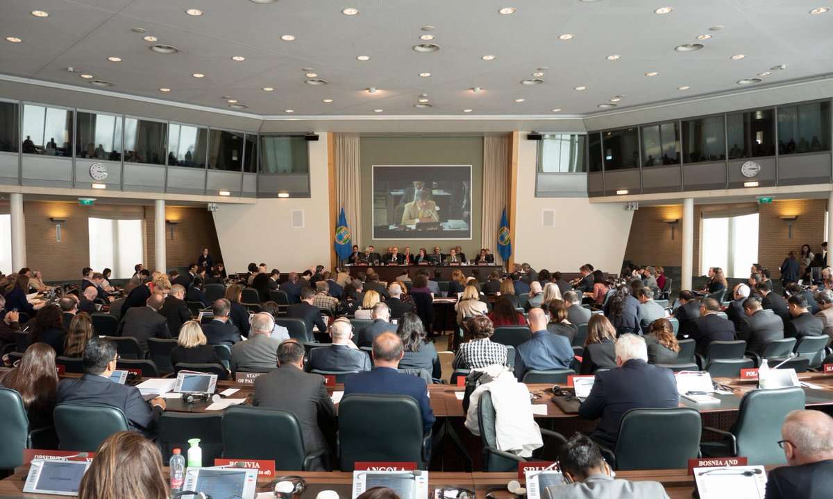 The OPCW Executive Council session comprising of 41 Member States