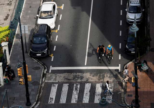 City of Guayaquil ahead of Sunday's presidential election
