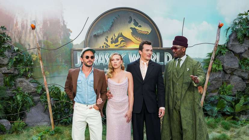 "Jurassic World Rebirth" global premiere in London