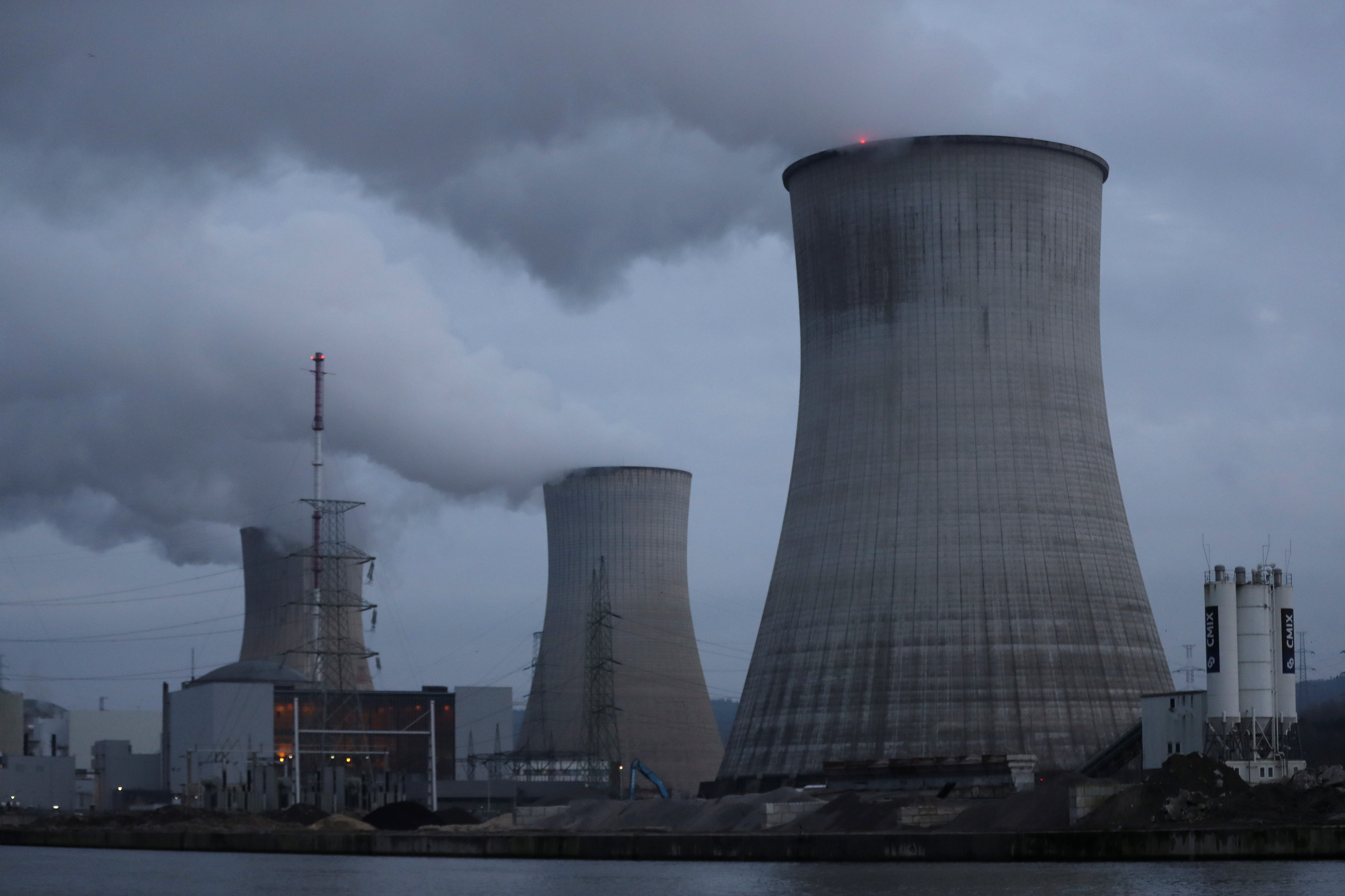 General view of the Tihange Nuclear Power Station of ENGIE Electrabel in Tihange