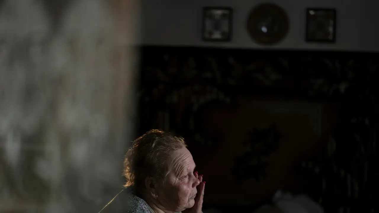 Four-time Ukrainian refugee hopes for peace, but faces uncertainty