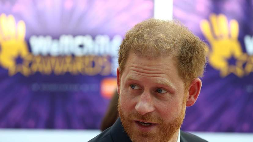 Britain's Prince Harry attends the 2023 WellChild Awards ceremony in London