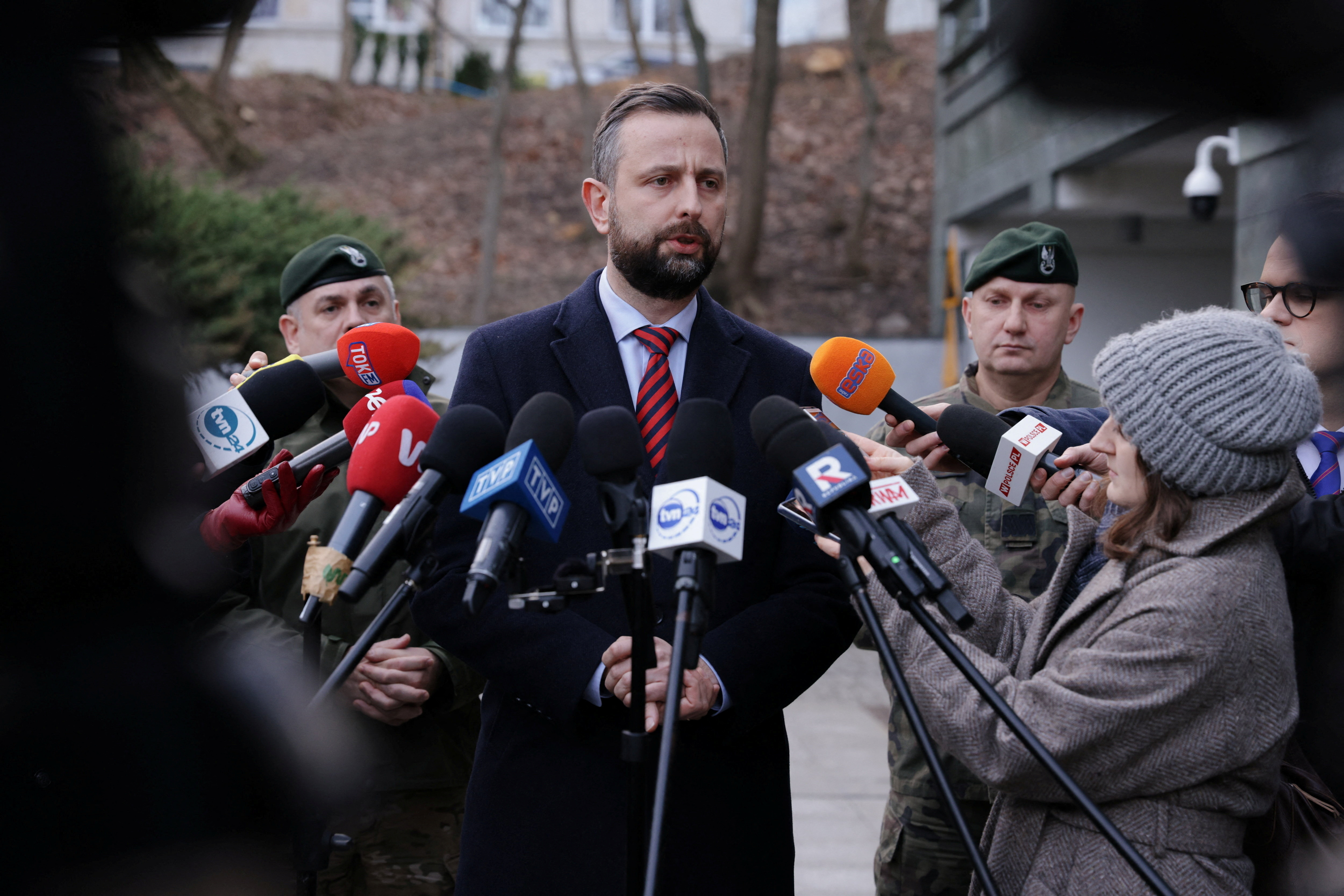 National Security Council meeting in Warsaw after unidentified aerial object entered Polish airspace