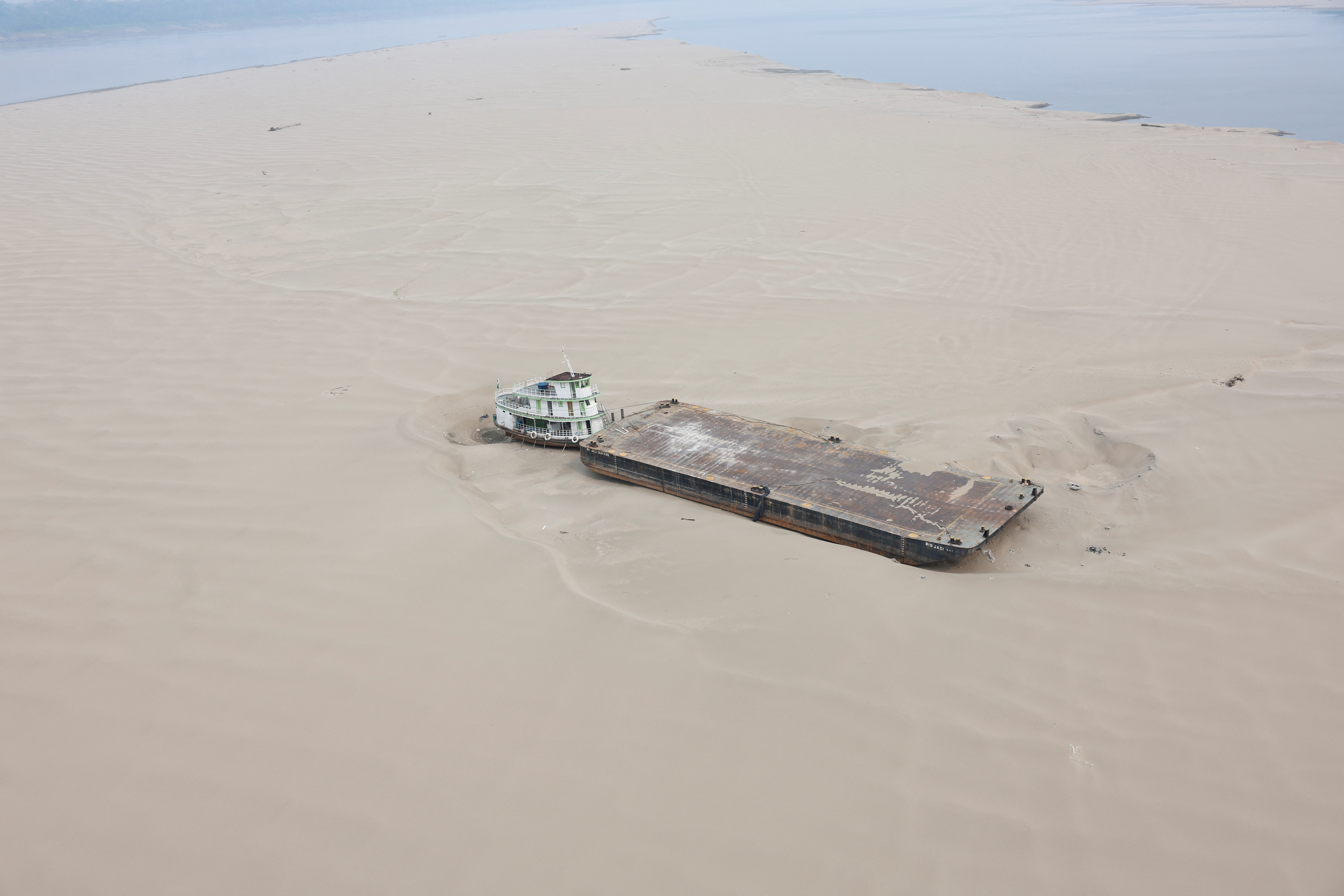 Severe drought hits Amazon rivers