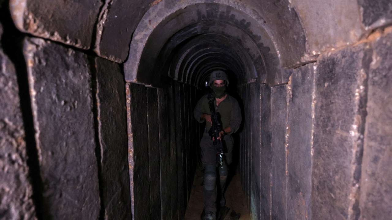 FILE PHOTO: Ground operation of the Israeli army against Palestinian Islamist group Hamas in northern Gaza