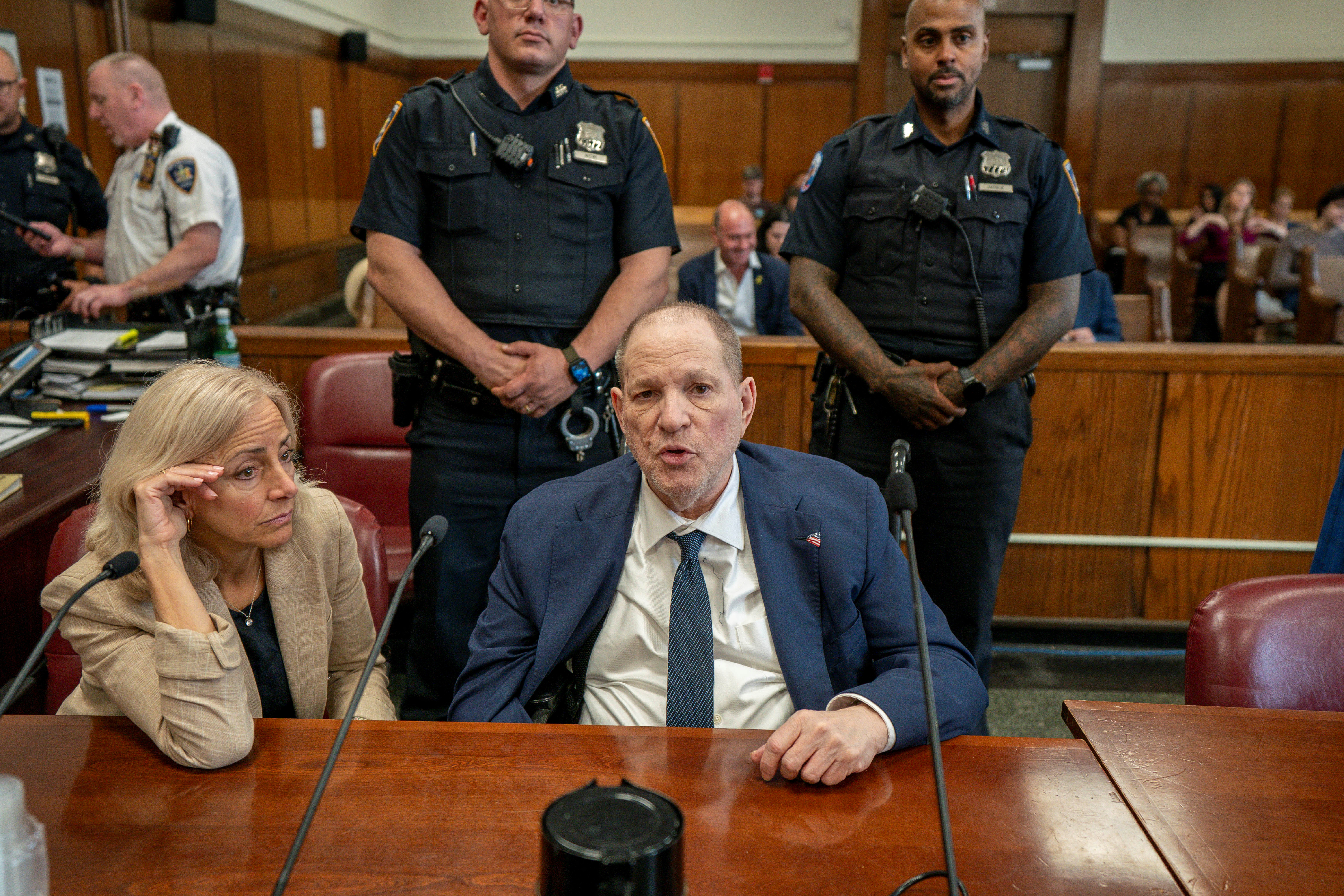 Re-trial of Harvey Weinstein, accused of rape and sexual assault