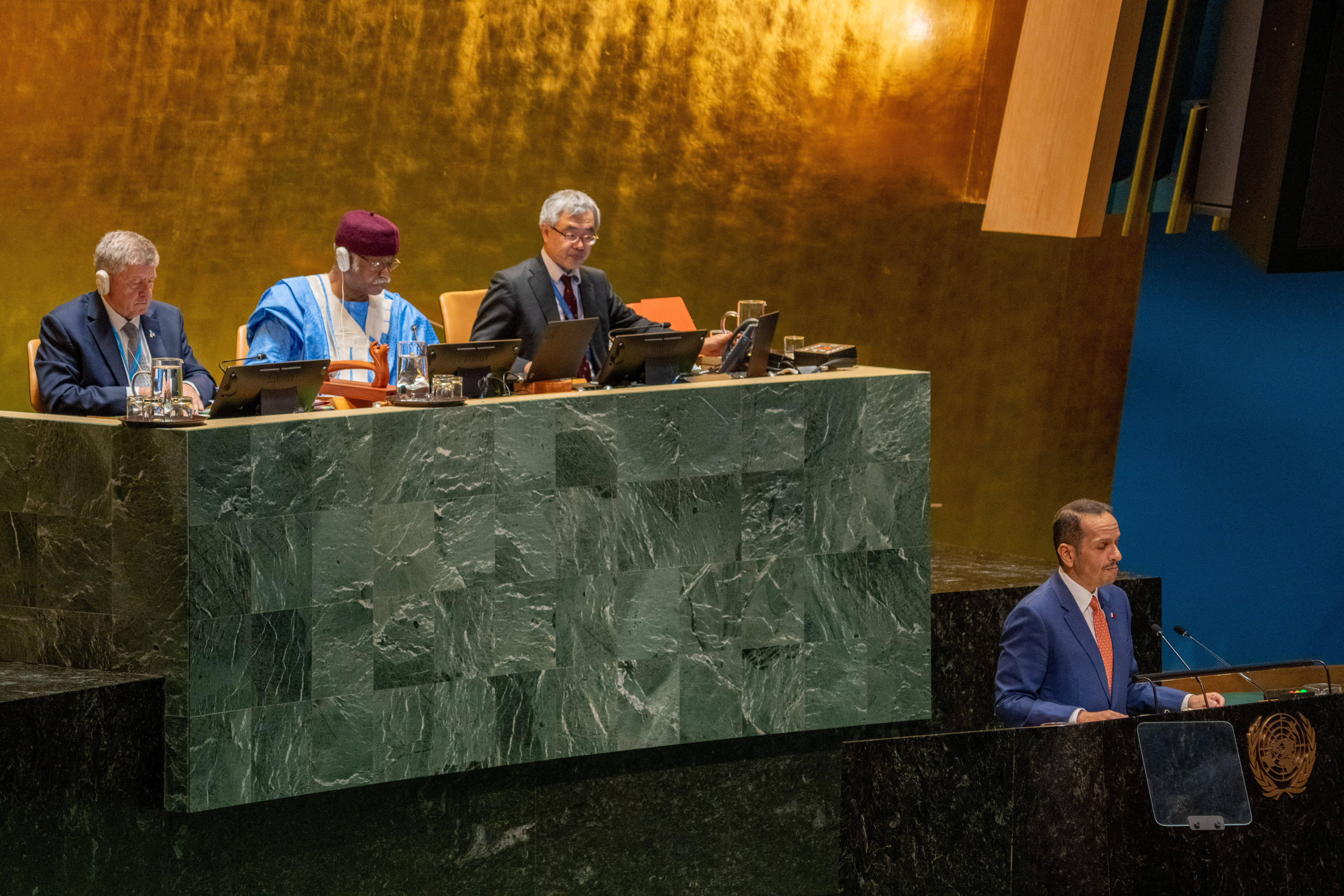 World leaders attend United Nations "Summit of the Future", in New York