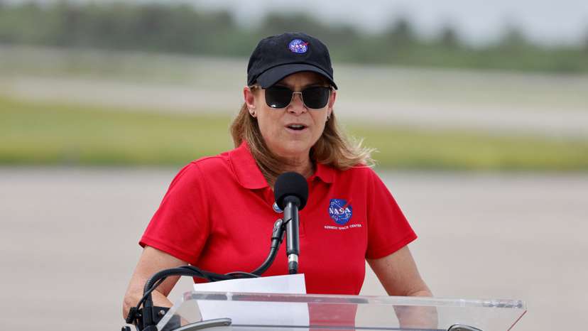 Space Station Crew-7 arrive at Kennedy Space Center