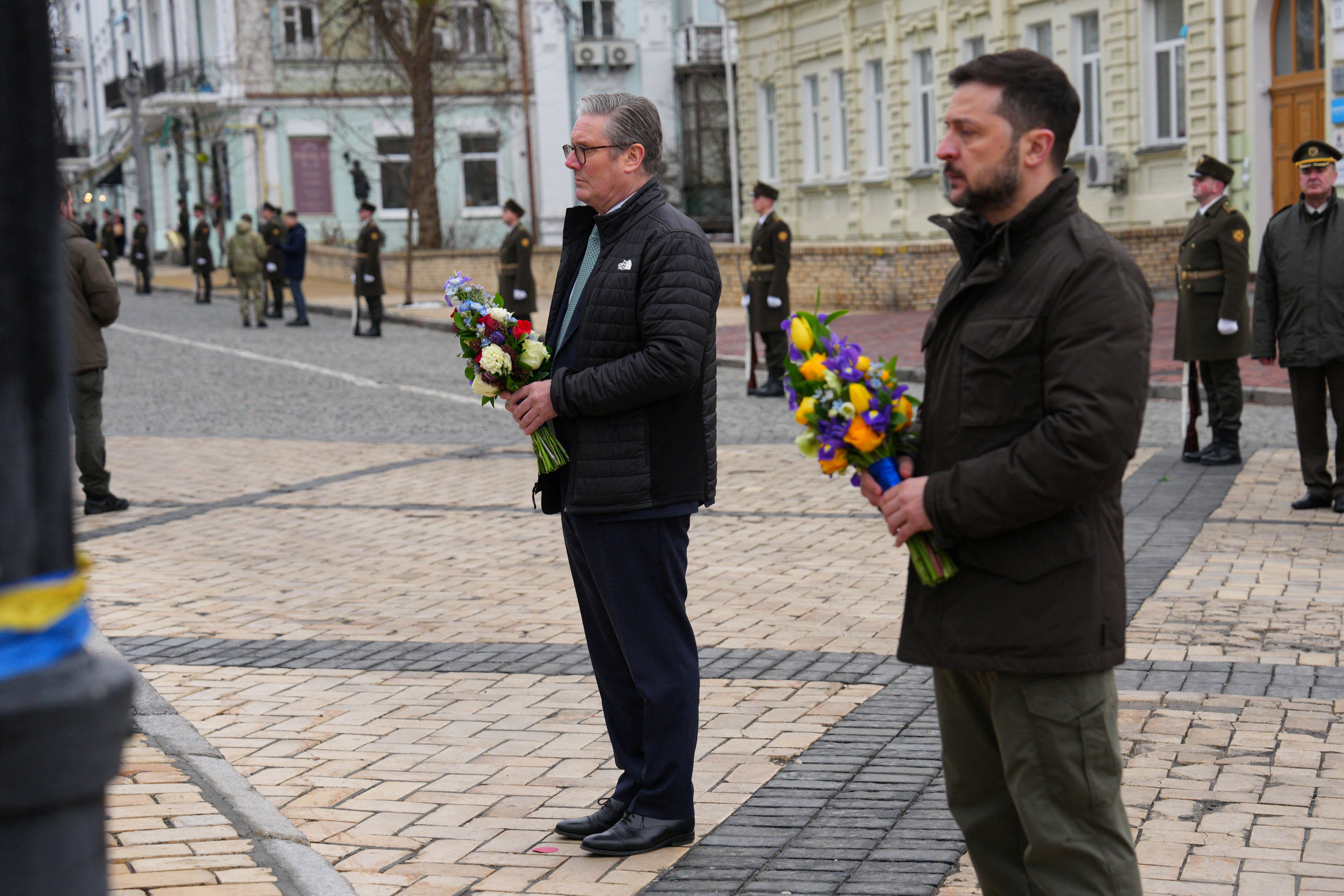 British Prime Minister Keir Starmer visits Ukraine