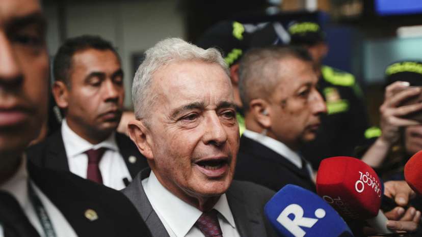 Former Colombian President Uribe pleads not guilty to bribery and fraud, in Bogota