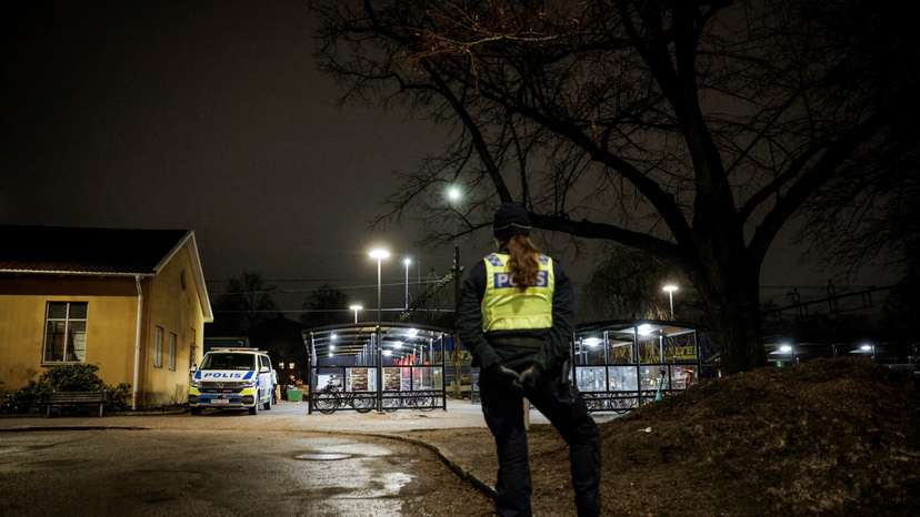 Train accident in Orebro