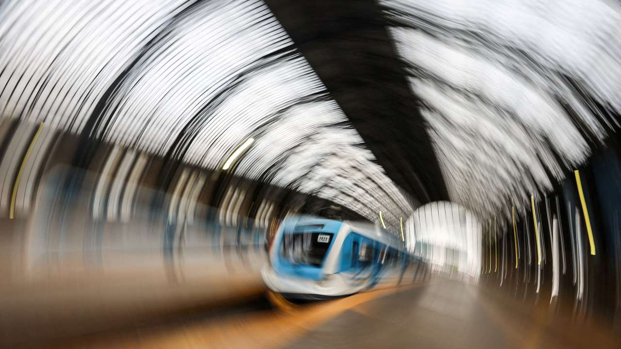 Strike against the adjustment policy of Argentinian President Javier Milei's government, in Buenos Aires