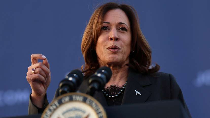 FILE PHOTO: Get Out The Vote rally ahead of the Democratic presidential primaries featuring U.S. Vice President Kamala Harris at South Carolina State University in SC