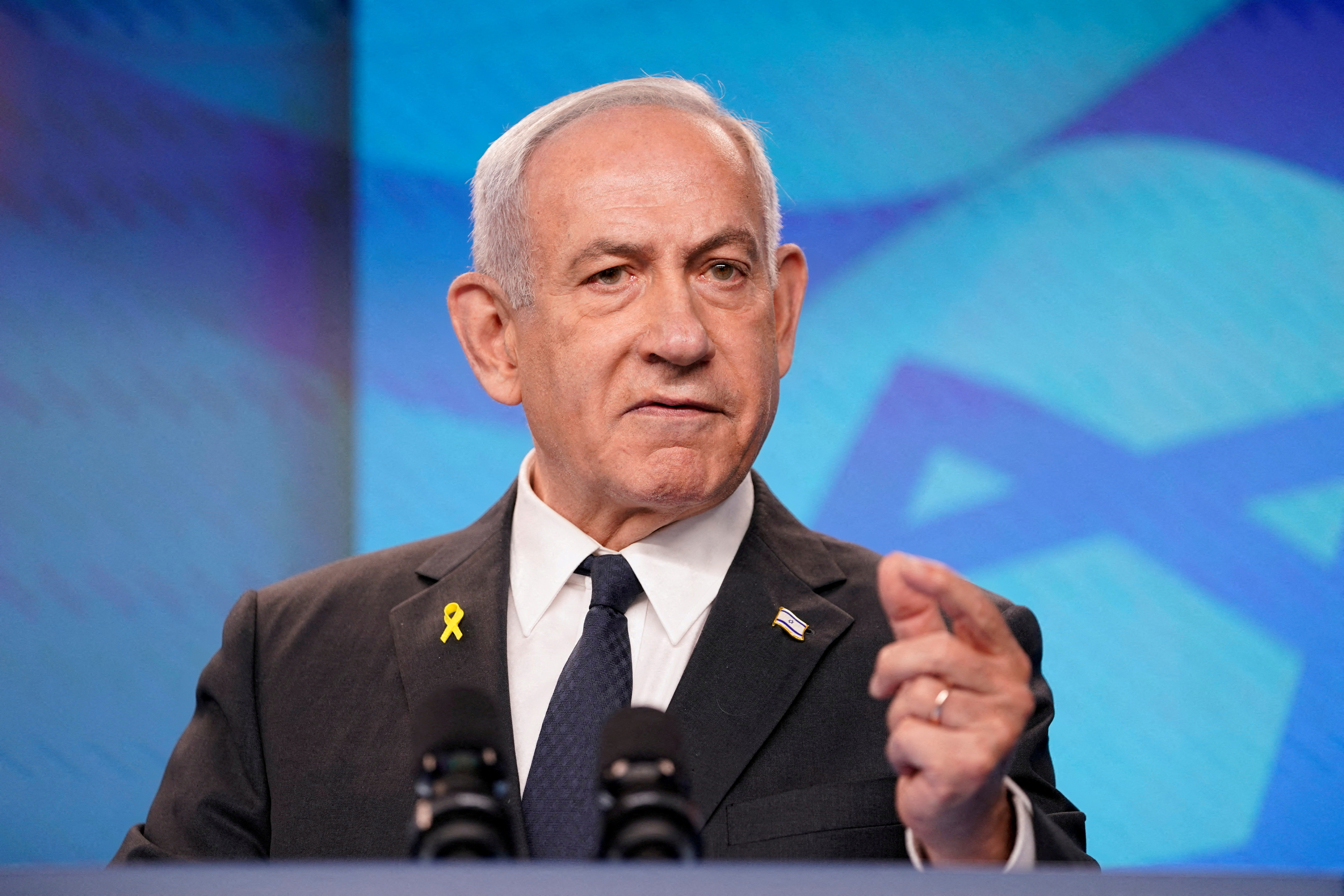 FILE PHOTO: Israeli Prime Minister Benjamin Netanyahu in Jerusalem