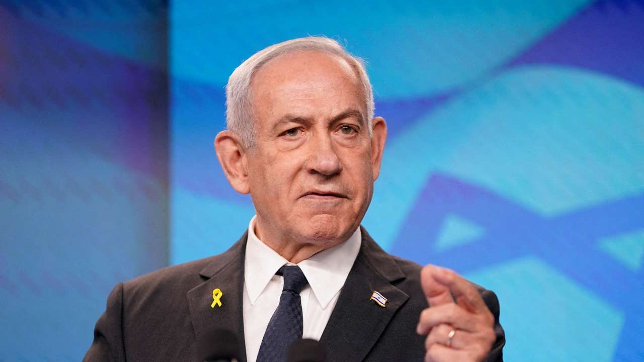 FILE PHOTO: Israeli Prime Minister Benjamin Netanyahu in Jerusalem