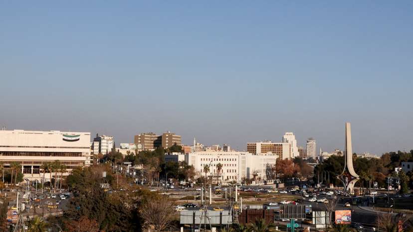 FILE PHOTO: A view shows Umayyad Square, after the ouster of Syria's Bashar al-Assad, in Damascus