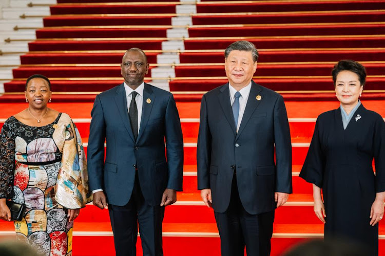 William Ruto and Chinese President Xi Jiping