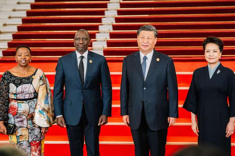 William Ruto and Chinese President Xi Jiping