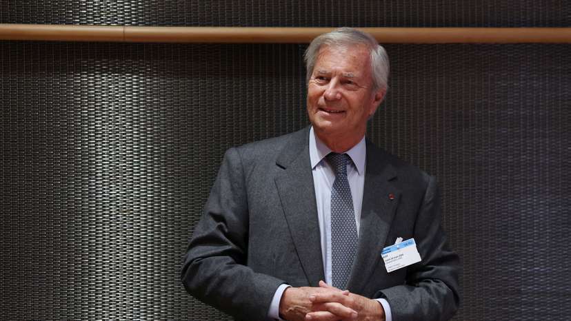 Hearing of French billionaire Vincent Bollore at the National Assembly in Paris