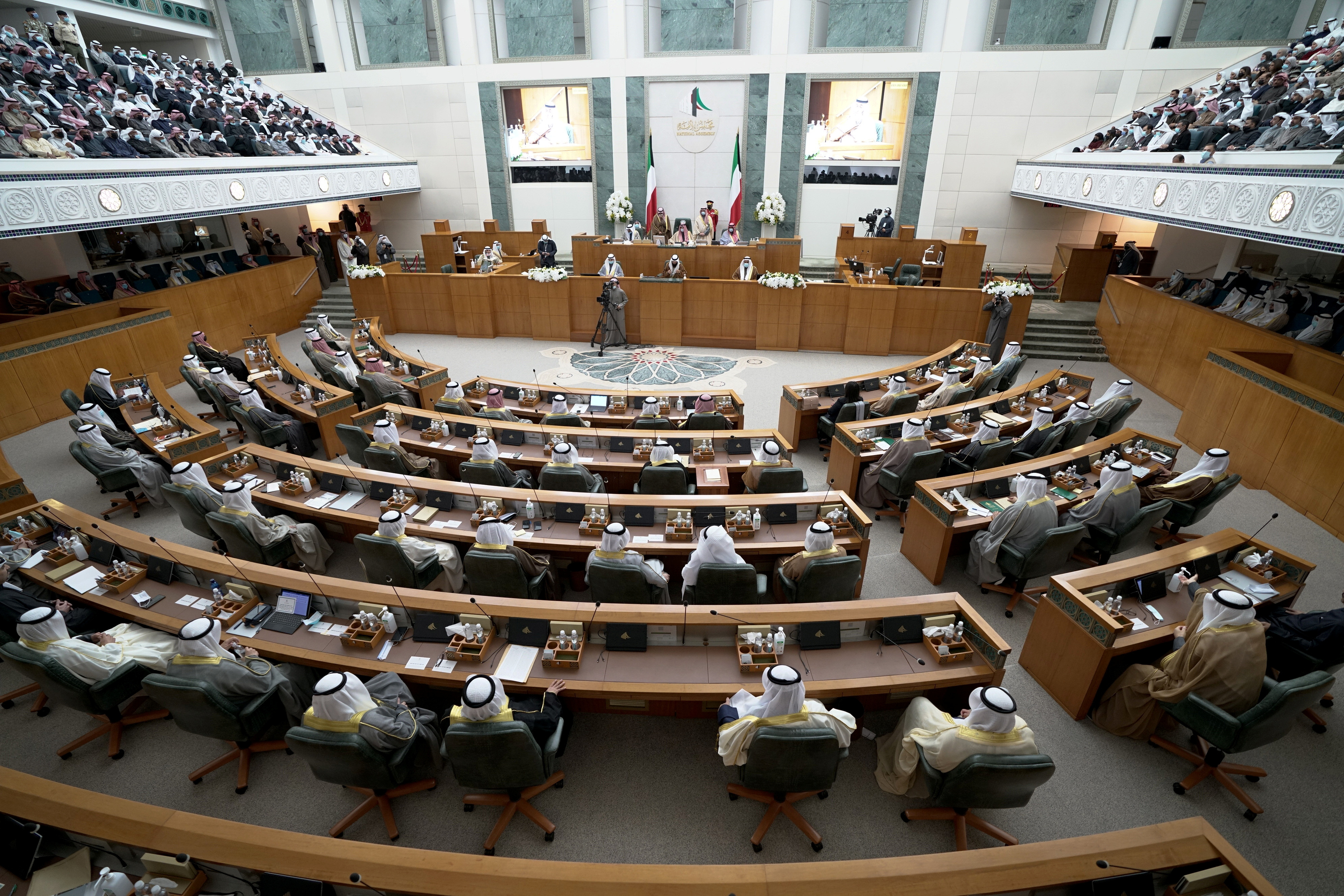 New Kuwait parliament holds first session