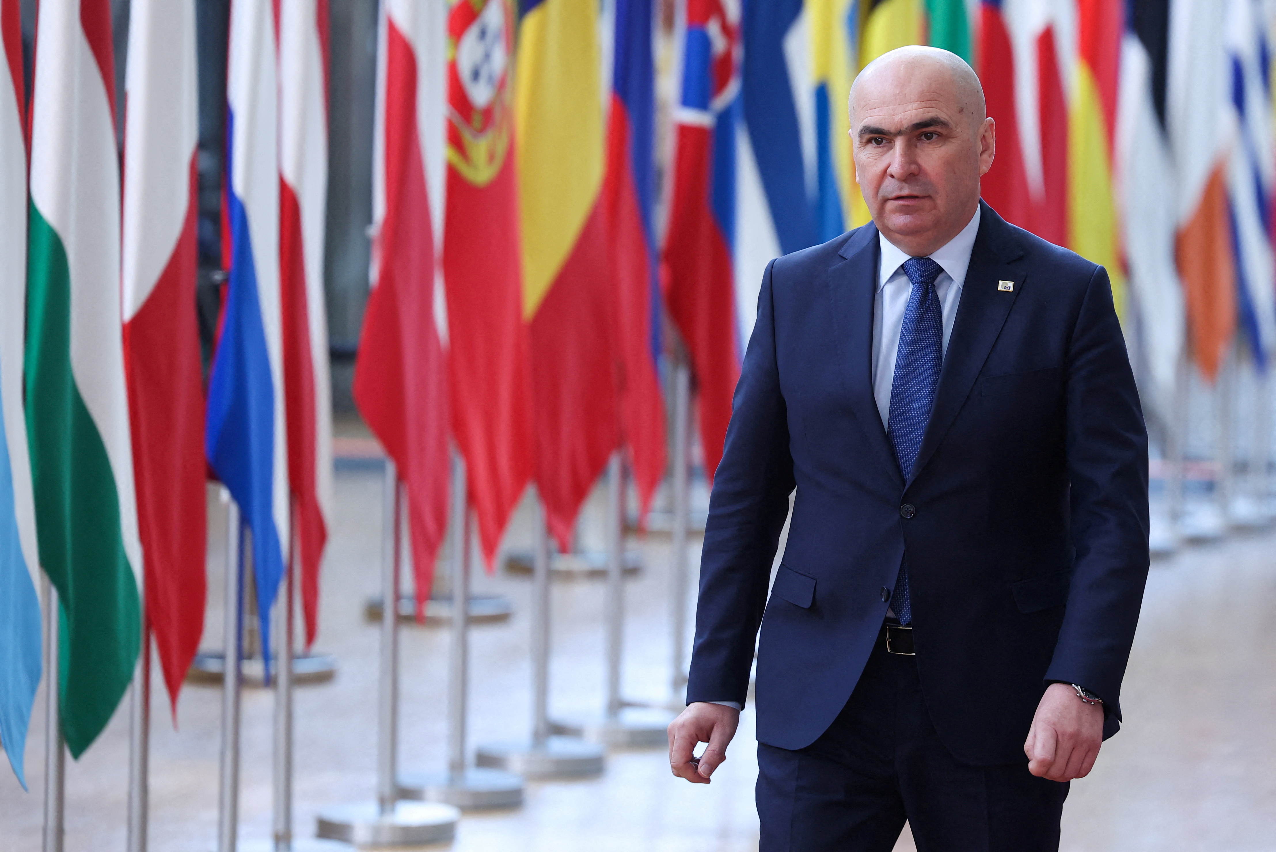 FILE PHOTO: Romania's Ilie Bolojan
