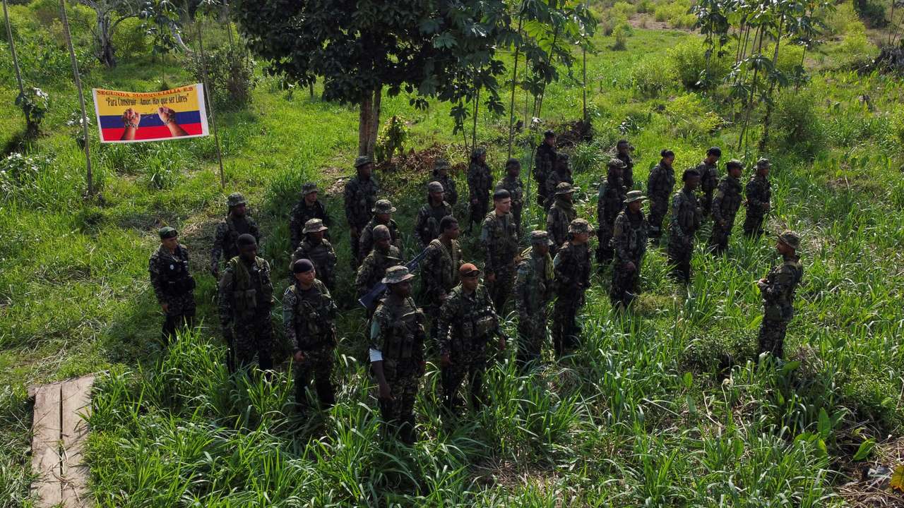 FILE PHOTO: Meet the secretive Colombian guerrillas who could deal final blow to peace plan