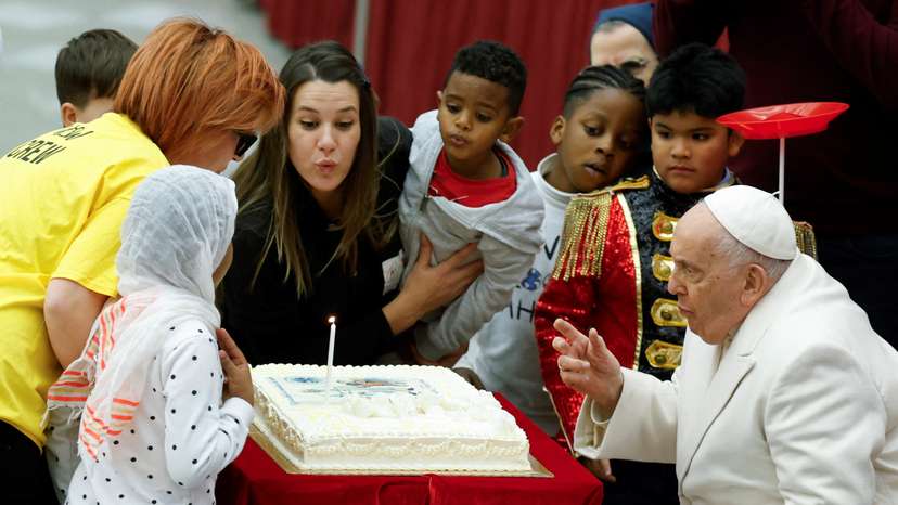 87th birthday of Pope Francis at the Vatican
