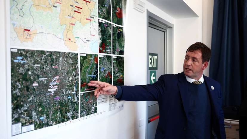 U.S. DSS gives a tour of their operations center and discuss security presence at the 2026 Winter Olympic and Paralympic Games, in Milan