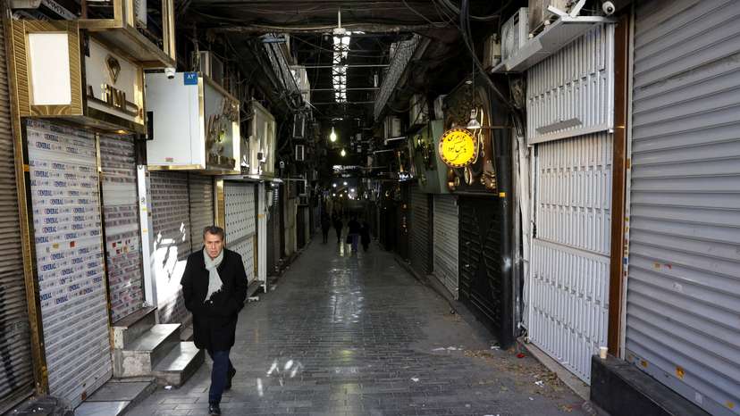 Aftermath of protests over a plunge in the currency's value