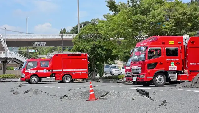 Something out of another world - Japanese earthquake survivors