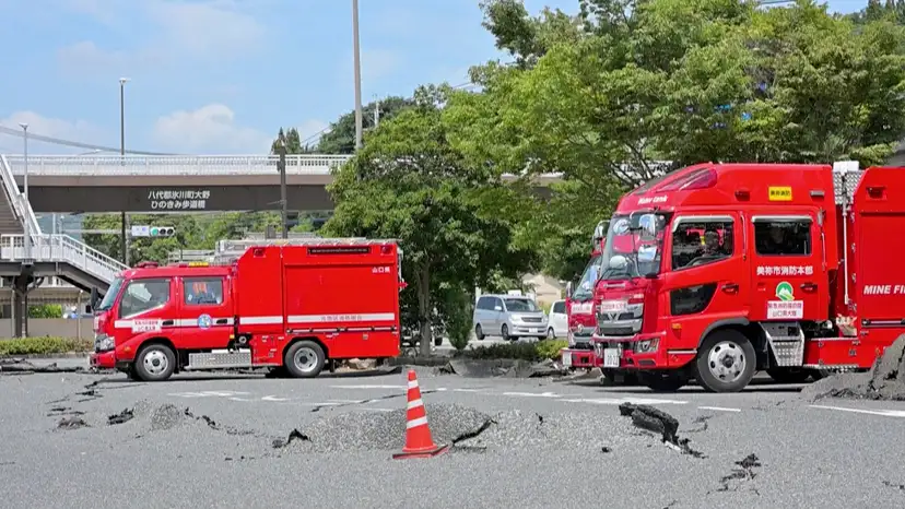 Something out of another world - Japanese earthquake survivors