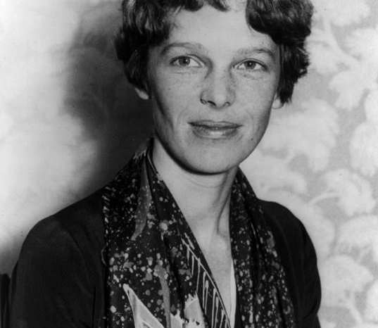 FILE PHOTO: Renowned U.S. pilot Earhart is pictured in this 1928 handout photograph