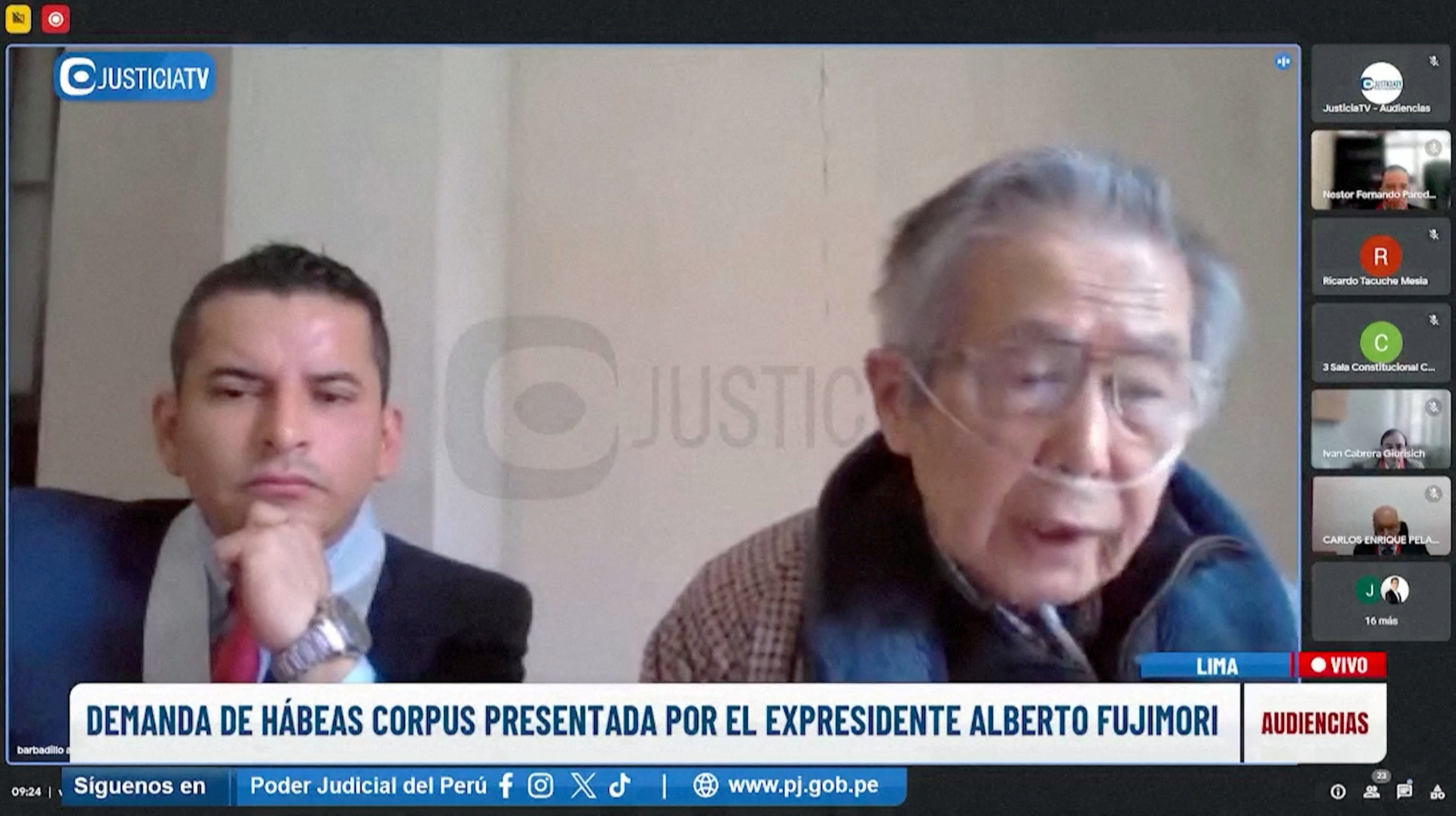 FILE PHOTO: Former Peru President Fujimori asks for humanitarian pardon