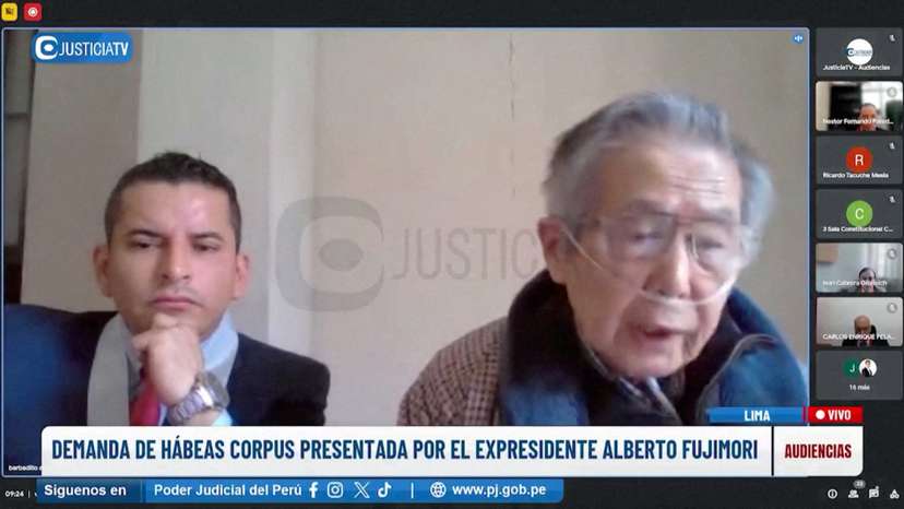 FILE PHOTO: Former Peru President Fujimori asks for humanitarian pardon