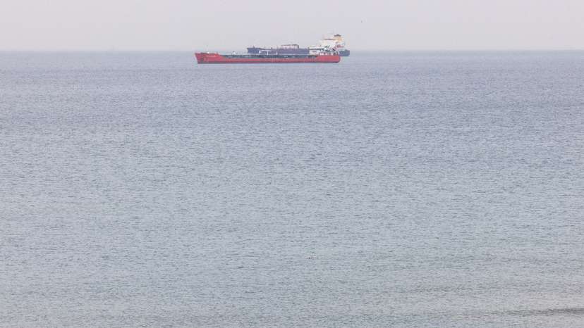 FILE PHOTO: Oil tankers wait at an anchorage in the Black Sea off Kilyos near Istanbul