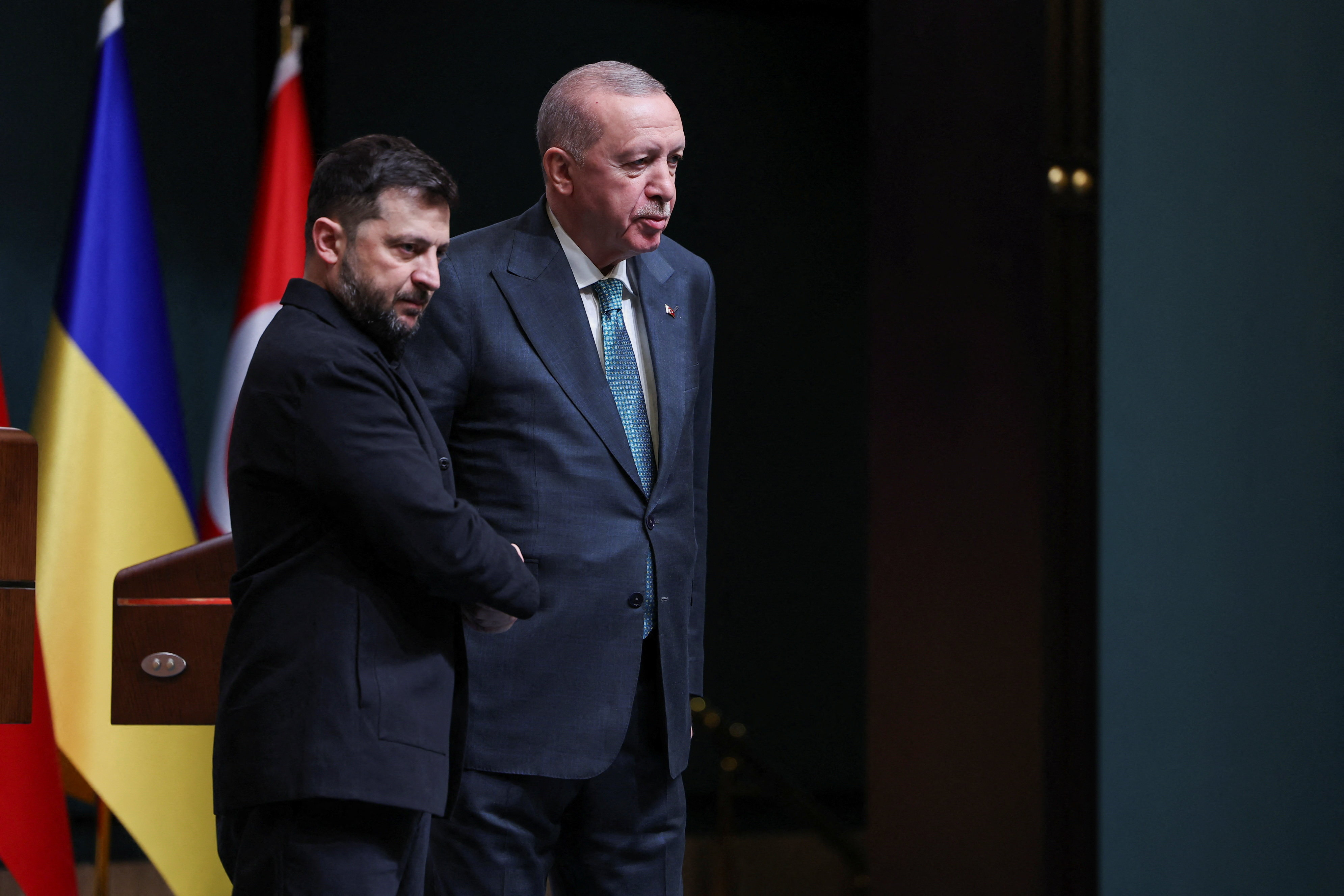 Ukrainian President Zelenskiy visits Ankara