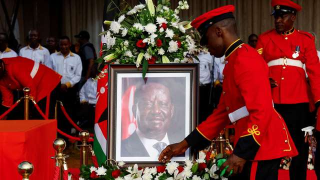 Funeral Mass for Kenya's former Prime Minister Raila Odinga, in Bondo